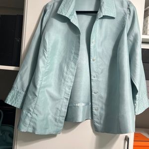 Kate Hille Woman, Size 16 W, blue